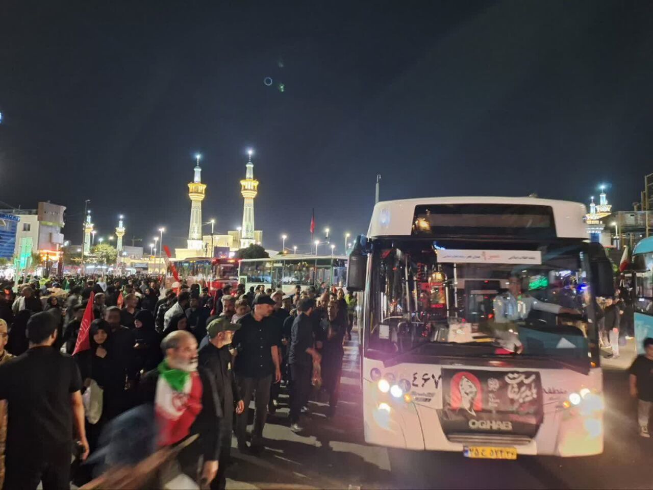 اتوبوسرانی مشهد۹.۵ میلیون سفر درون شهری در ایام تشییع رهبر شهید را ثبت کرد  